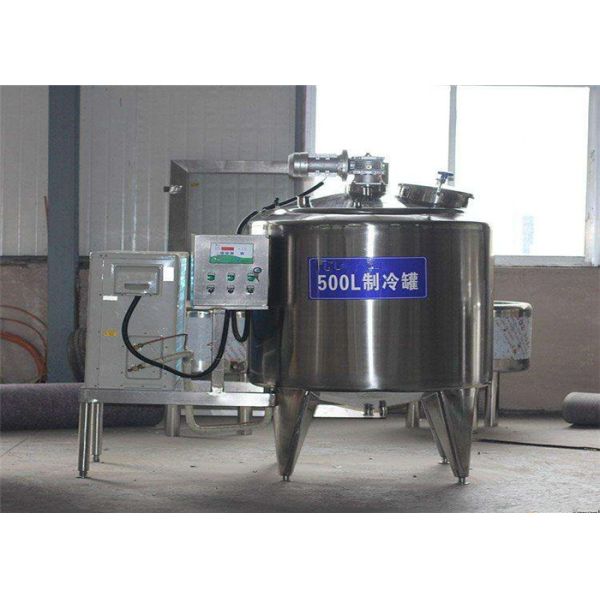 танк молока нержавеющей стали 1000Л 3000Л с доступным компрессора воздуха ручное/автоматическое