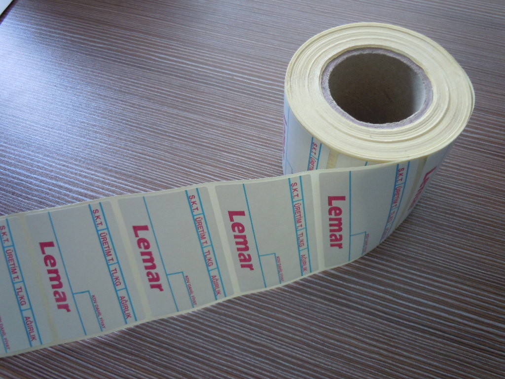 High brightness Thermal transfer Art Paper Labels