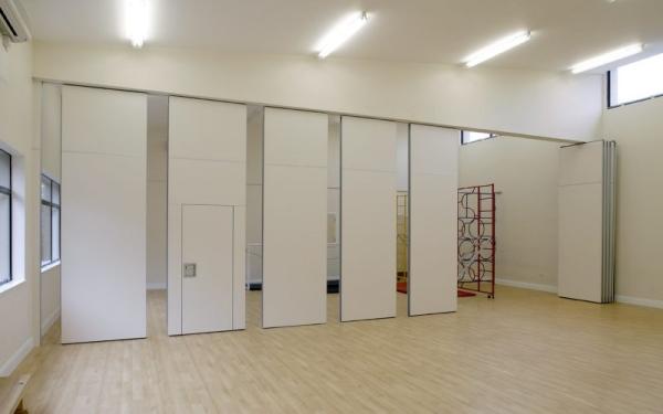 MDF + espessura móvel de alumínio da isolação térmica 65mm de paredes de separação