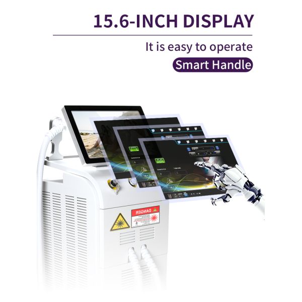 STANDING Beauty Machine for Skin Rejuvenation and Diode Laser Hair Removal 755 808 1064nm