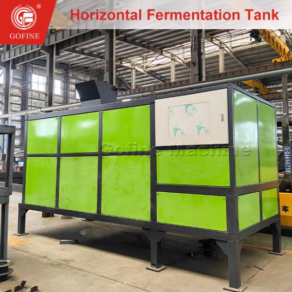 Sealed Type Organic Fertilizer Fermentation Machine Of Mushroom Composting
