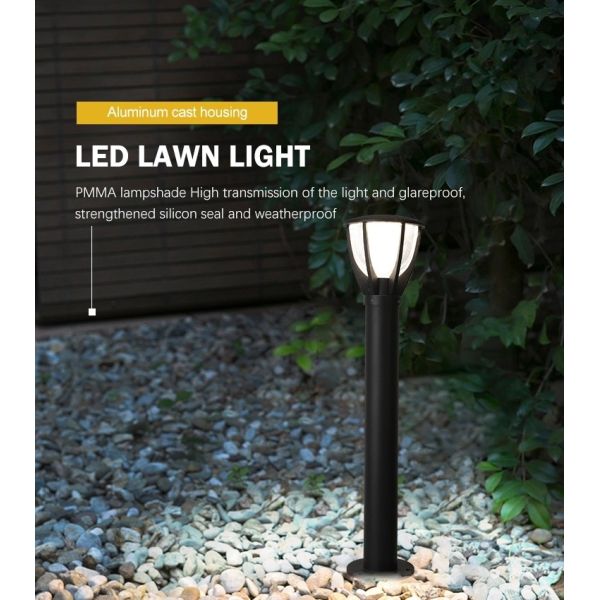 Света лужайки высокой передачи на открытом воздухе для ватт сада Ип65 Райньпрооф 10