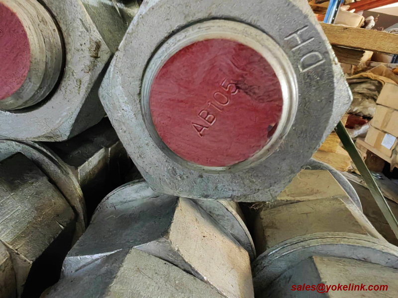 ASTM F1554 Grade 55 Anchor Rods 3/4''–2 for Utility Pole Foundations