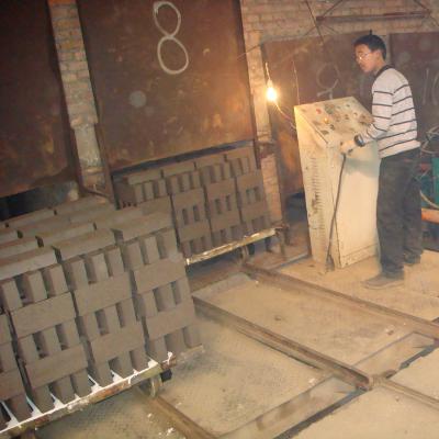 ISO9001 que seca carros para a estufa Clay Brick Drying Chamber Hybrid de Hoffman