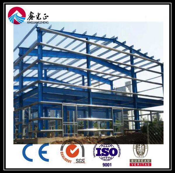 Custom Q235B Steel Structure Building with Bolt Connection