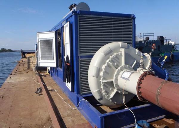 Estação de impulsionador refrigerar de água, poder 1825kw constante de estação de bomba 2013 do impulsionador da água