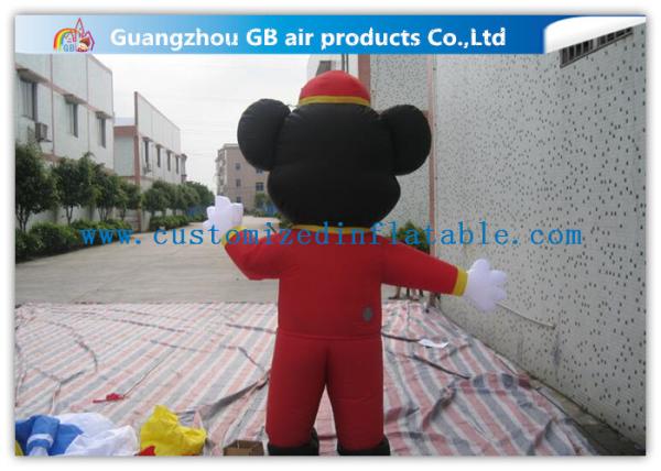 Colorful Mickey Mouse Inflatable Christmas Decorations Adult Costume For Party
