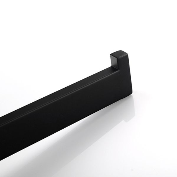 Matte Black Toilet Rolling Paper Holder  Wall Mounted  160.5 X 55 X 75 Mm