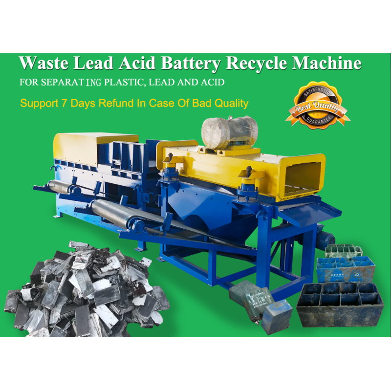 Revolutionize Your Recycling Process with Junk Car Lead Acid Battery Recycling Machine