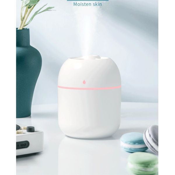Mini Car Water Drop USB RGB Light Aromatherapy Air Humidifier for Outdoor Adventures