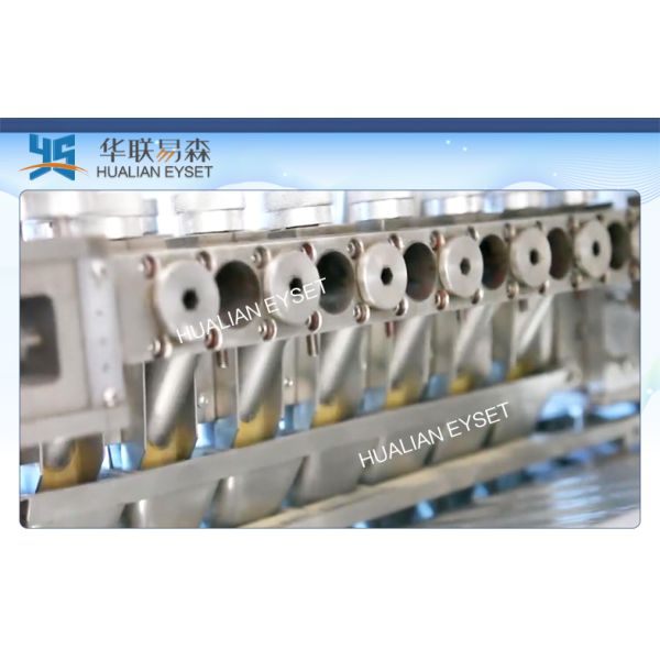 Vertical Four Side Seal Packaging Machine / PE PET PE NY Pellet Packaging Machine