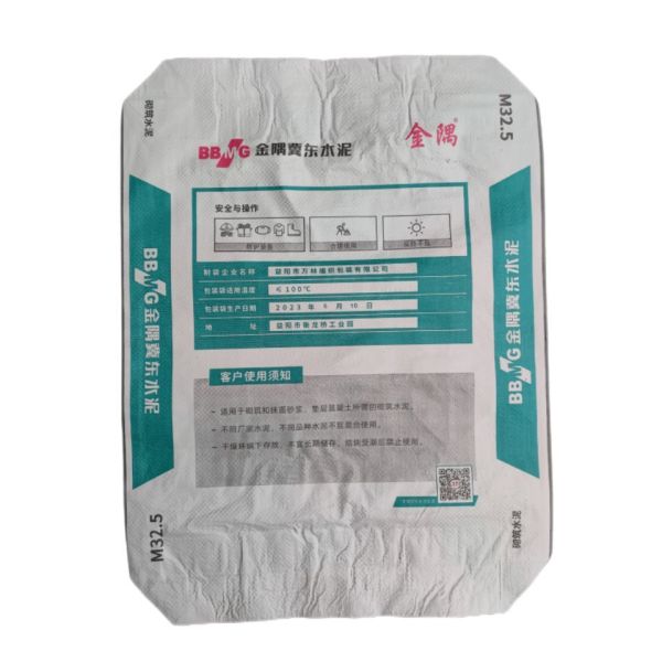 Cement Bag 50KG PP Valve Block Bottom Empty Cement Bag China Manufacture