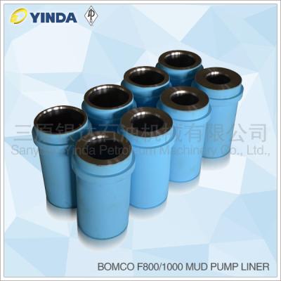 Índice Triplex 26-28% Bomco F800 do cromo do forro dos acessórios da bomba de lama do ferro fundido