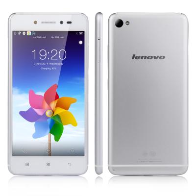 Lenovo S90 4G LTE 5.0 inch Quad Core Snapdragon 410 Android 4.4 Mobile Phone 5.0 inch 1GB RAM 16GB ROM 13MP Silver