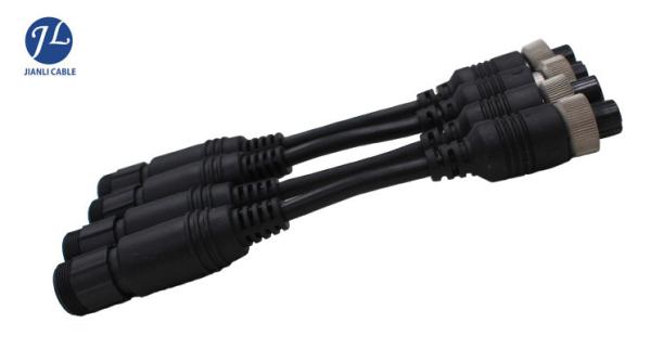 Male To Female 6 Pin 4 Pin Backup Camera Cable For Vehicle CCTV Video Audio