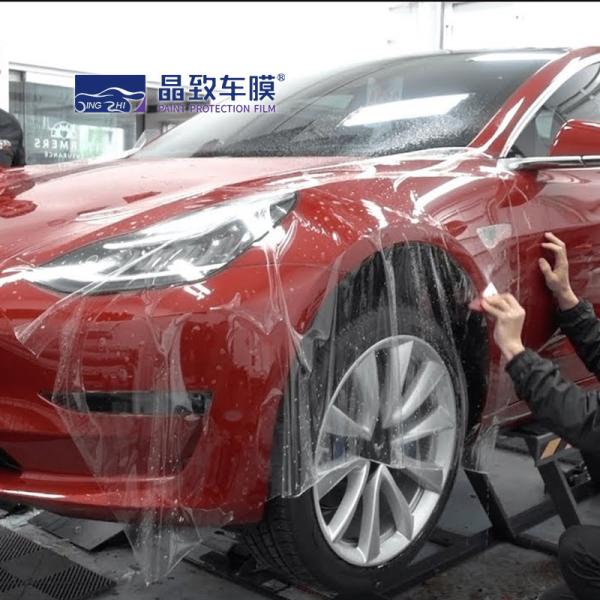 1.52*15M 190Microns Anti Scratch Self Healing TPU Protective Film Clear TPU PPF