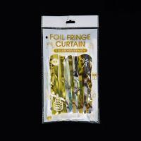 Tassel moderne fond de rideau en feuille d'or fournitures d'événement pour la décoration de fête ajoutant la surprise et le plaisir