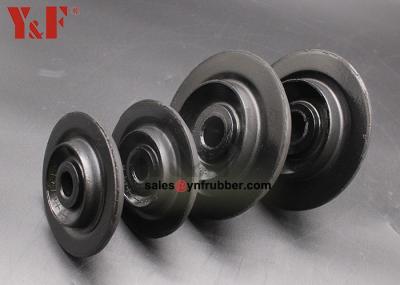 Industrial Flanged Rubber Mounts Custom Excellent Corrosion Resistance