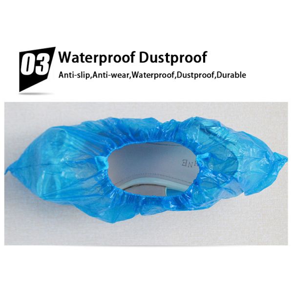Shoe Covers Onetime Plastic Shoe Cover Plastic Boot Covers Moq-100pc/1box