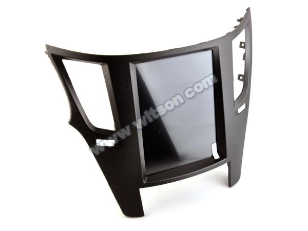 Pantalla Tesla vertical Android de 10.4 para Subaru Outback 4 Legacy 5 2009-2014, sistema multimedia estéreo para coche, GPS, reproductor Carplay