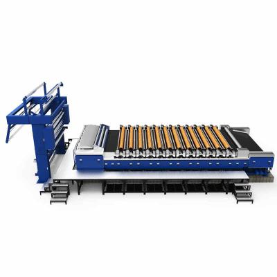 Small Automatic Rotary Screen Printing Machine For Fabric Digital 8 Color