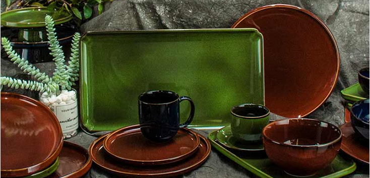 20Pc Color Dinnerware Set