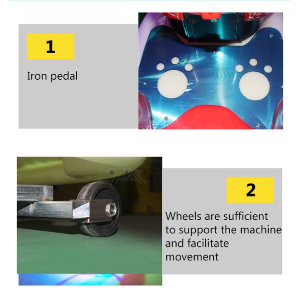 Cartoon Appearance Kids Ride With lollipop vending function coin operated machine for sale