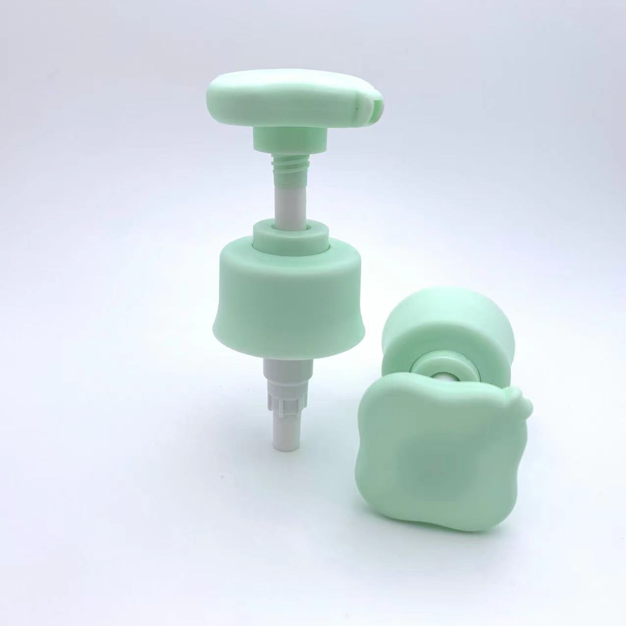 28/410 Double Layer Matte Frosted Children Wash Care Body Emulsion Emulsion Pump Thread Pump Head Split Bottling Nozzle