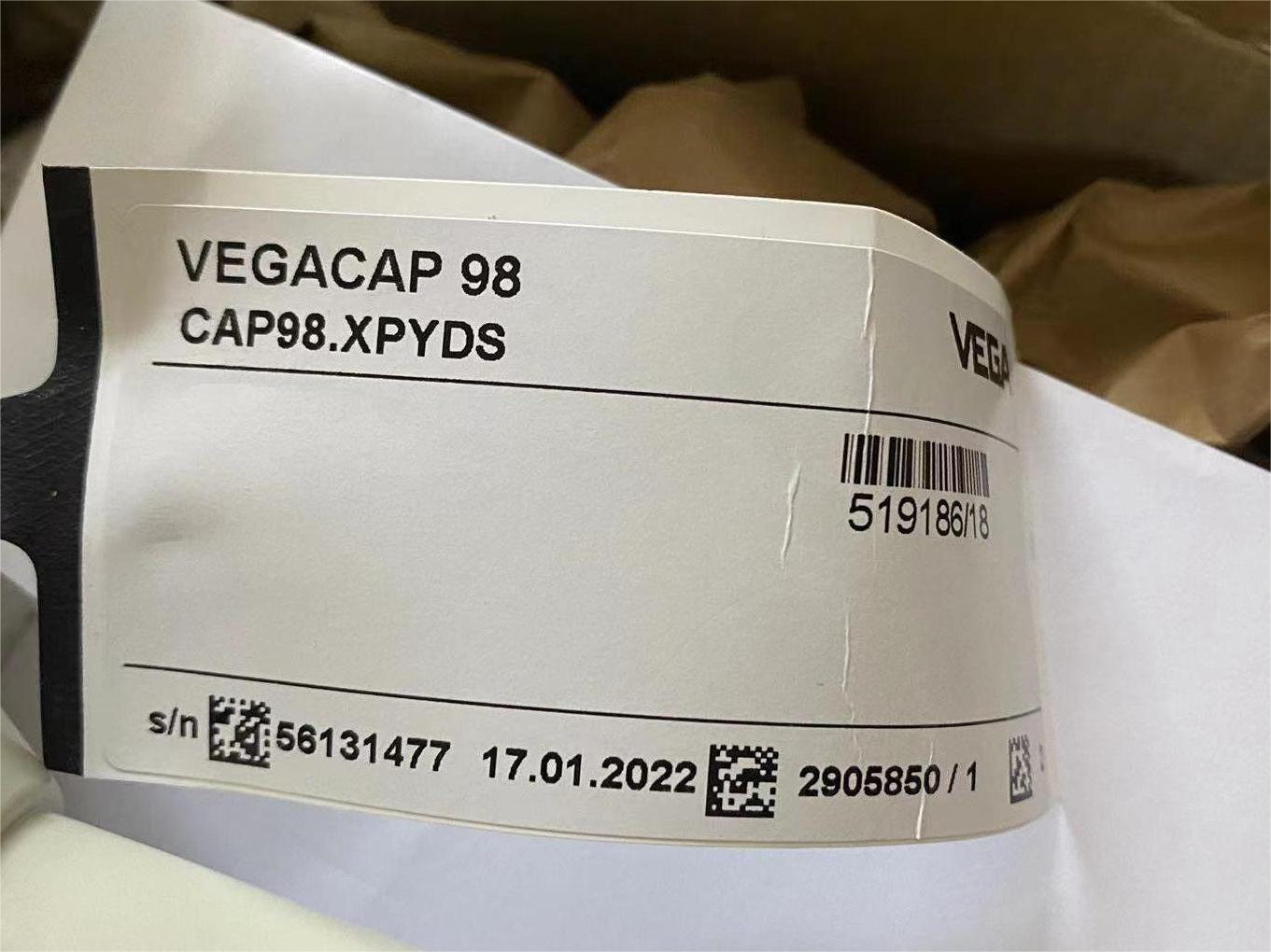 CAP98.XPYDS VEGA Настройка уровня метров Свободный емкостный зонд для обнаружения уровня