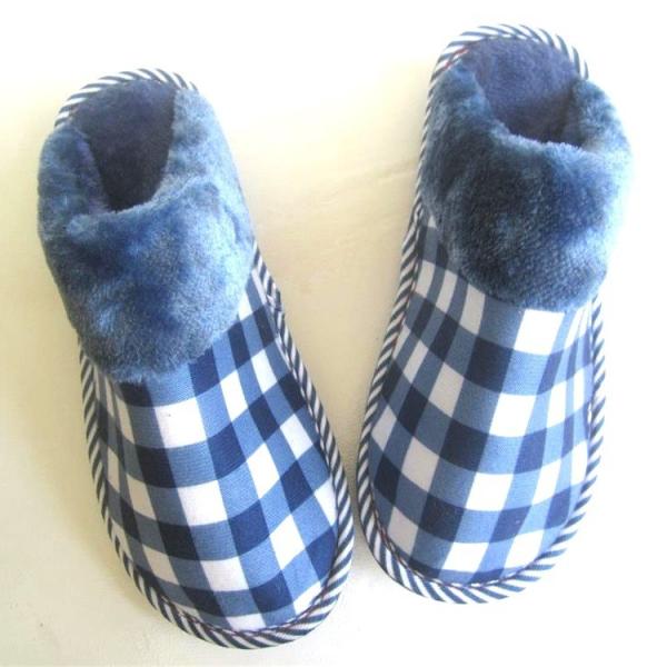 Cotton Flax Winter Indoor Slippers , Winter Home Wear Slippers 36-47 Size