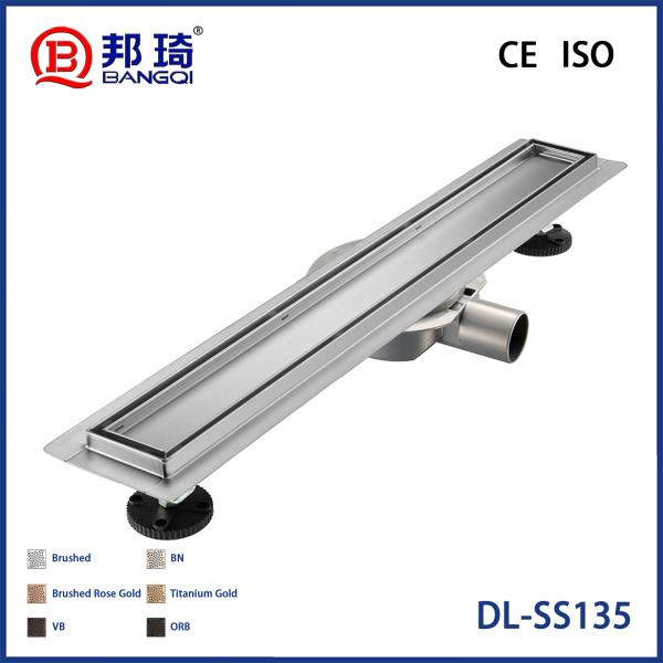 DL-SS135 Drainage de plancher en acier inoxydable européen