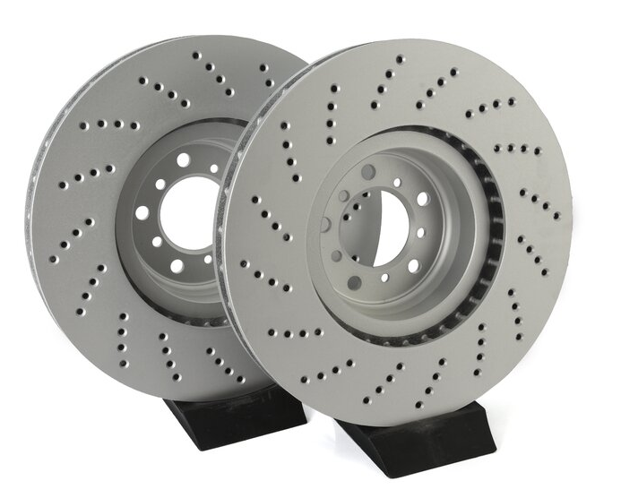 Brake Disc Rotor 97035140500 98200214201 For Porsche Panamera Front Premium Cast Iron Geomet Coated Heavy Duty Geomet Coated Disc Brake Rotor for BMW E90 Brake Disc E81
