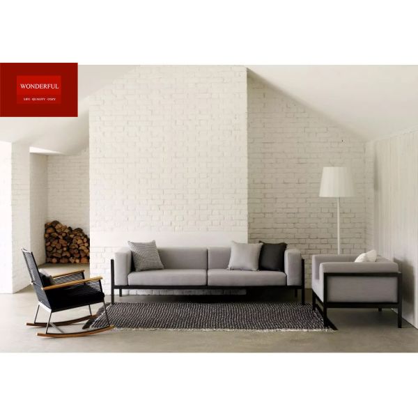 Modern Design Outdoor Corner Sofa with CUSTOMIZED Options and Waterproof Function