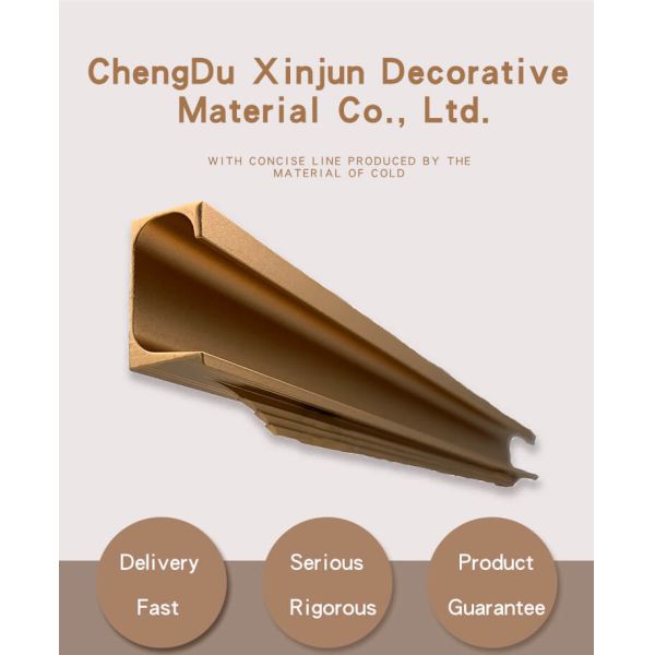 SGS Kitchen G Aluminum Profile Zinc Alloy Gold Cabinet Handle
