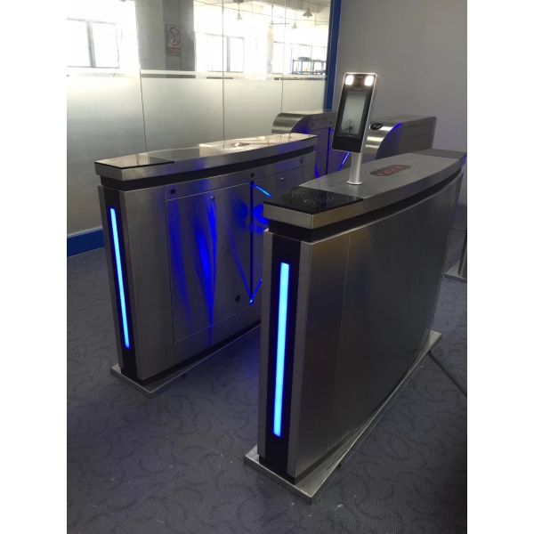 High Speedgate Turnstile Pedestrian Control With Facial Recognition System
