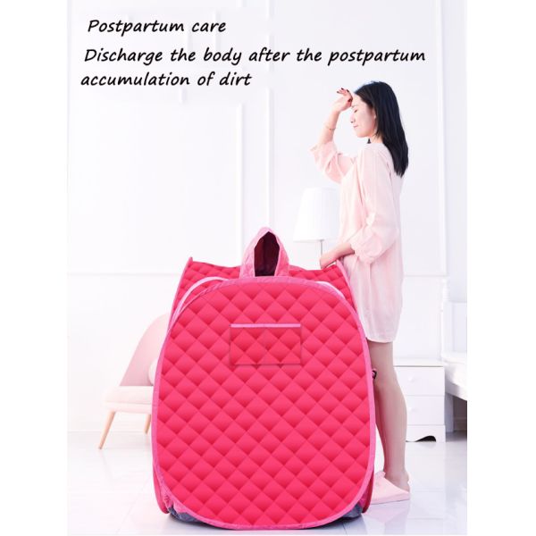 Beauty and Relaxation at Home Portable Mini Personal Steam Sauna with Electric Sauna Steam Generator