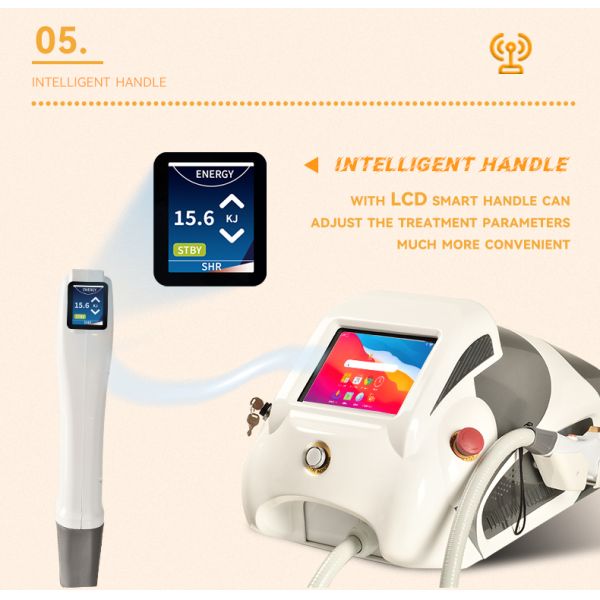 Beauty Salon Equipment Fiber Diode Laser Hair Removal Machine with Germany Laser Bar