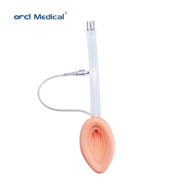 Masque laryngéal en PVC médical en silicone avec voie aérienne approuvée CE et ISO