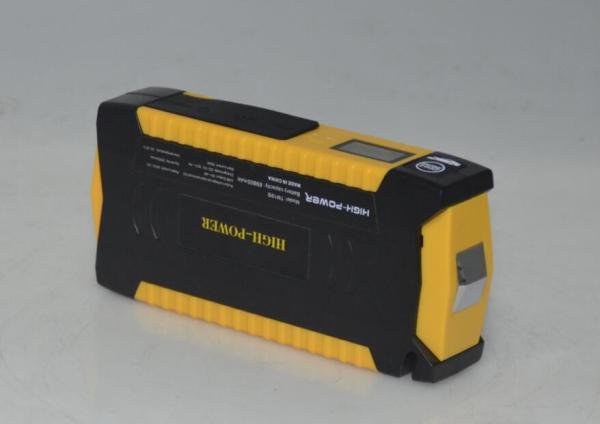 600A Peak Current 18000mah Emergency Power Bank / Portable Car Jump Starter Battery