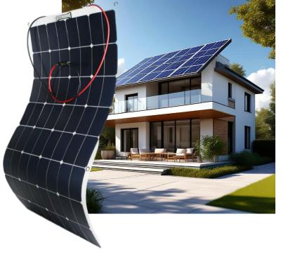 Mono Flexible Solar Panel ETFE Coated 430W For Off Grid RV Marine Roof