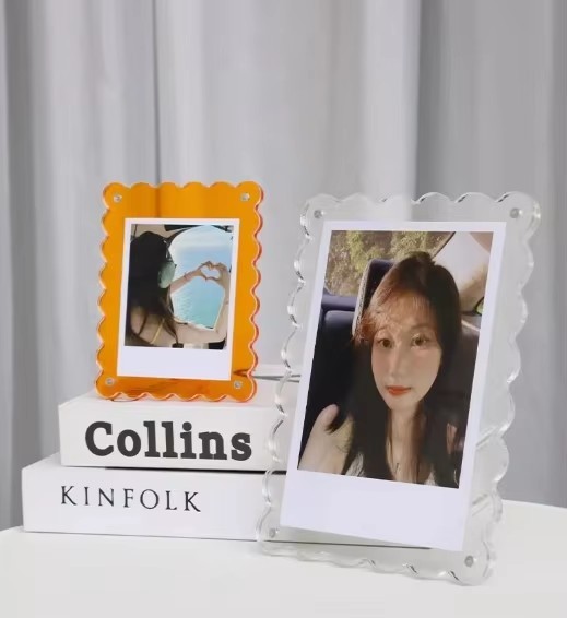 5x7 4x6 Acrylic Magnetic Picture Frames For Desktop Display And Home Decor