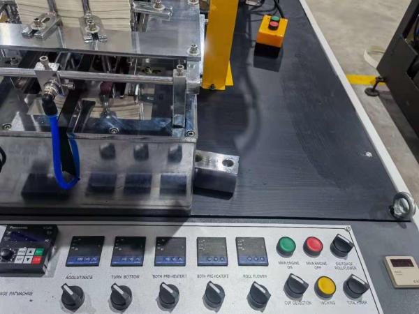 Cup Raw Material Making Machine Popular High Speed Automatic High Production Paper Customized Color Schneider Omron