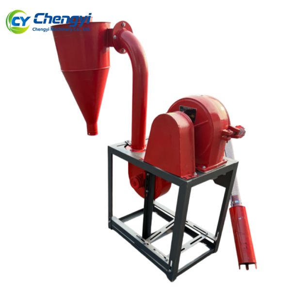 Self-priming Crusher Grinder Automatic Feeding High Efficiency Durable Alloy Steel Grain Processing Machine