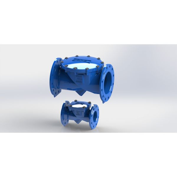 Задерживающий клапан качания вафли тела утюга 40 градусов дуктильный для отработанной воды