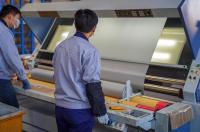 Le tissu ignifuge de fibre de verre a enduit le caoutchouc de silicone pour la couverture de soudure du feu
