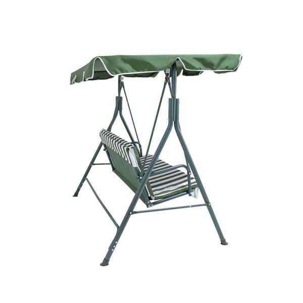 Mail Packing Traditional Style Garden Patio Swing Chair with Canopy Pergola Gazebo
