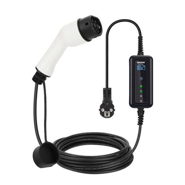 8-32A Adjustable EV Charger GBT Type1 Type2 3.5KW 7KW 11KW 22KW for EV Portability