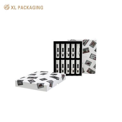 Custom Box Wholesale Packaging Rigid Paper Luxury Cosmetic Packaging Box Lipstick Lip Gloss Set Packaging Bulk Order Custom Cosmetic Boxes