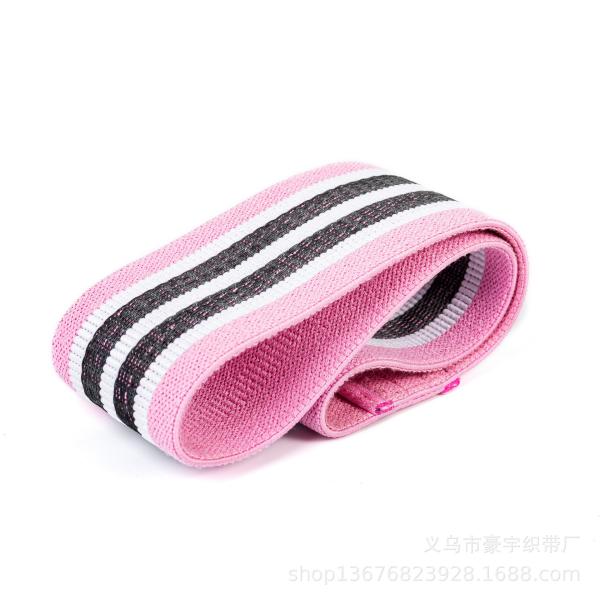38cm 45lbs Workout Fabric Resistance Bands 15 Inch Anti Skid