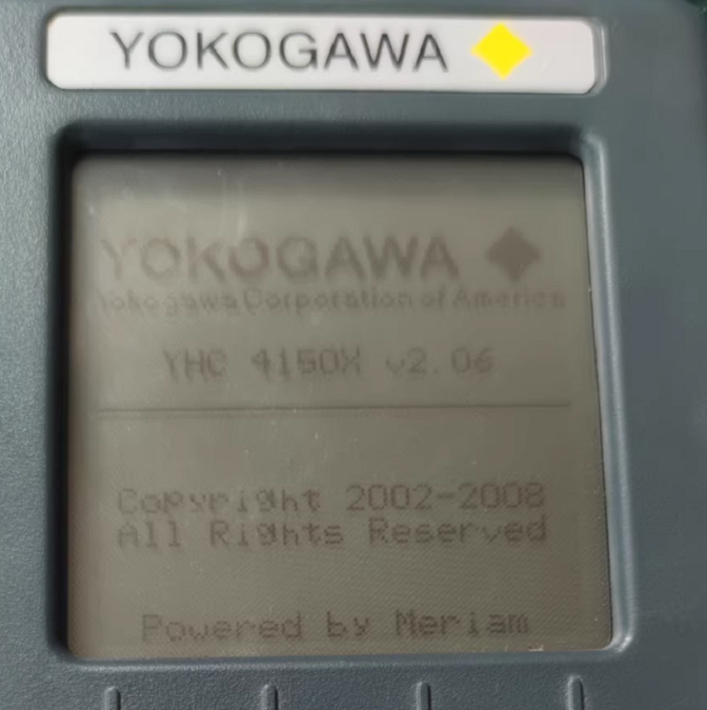YHC4150X Yokogawa Handheld Protable Field HART Communicator With Intrinsically Safe Certification